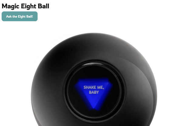 Magic Eight Ball